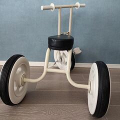 値下げ❗無印良品  三輪車・アイボリーの画像