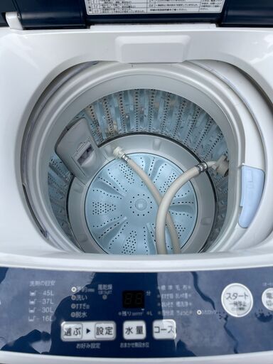 ★無料で配送及び設置いたします★アクア　洗濯機　AQW-BK50G 5キロ　2019年製★AQA-1A