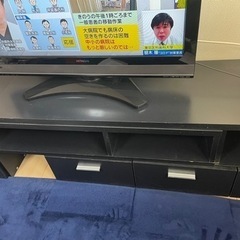 受け渡し決まりました！テレビ台　AVボード　収納　ブラック　黒　