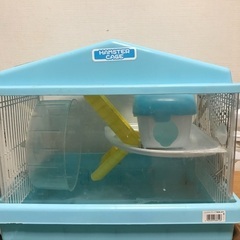 2月20日削除　ハムスターゲージ　ペレット、砂付き