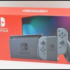 未使用 ニンテンドー スイッチ グレー カラー ニンテンドースイッチ