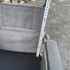 アルミフレーム　14.4kg 車椅子の画像