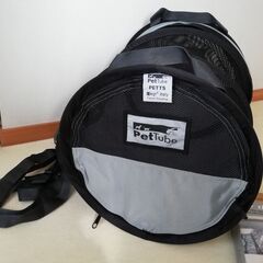 egr Pet Tube ペット用ソフトキャリーバッグ　車搭載用