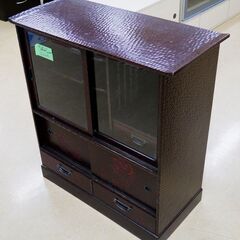 昭和レトロ 作りが非常に良い食器棚 小物入れ棚 数少ないレア品！の画像