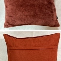 Francfranc フランフラン クッション ２個セット カバー付の画像