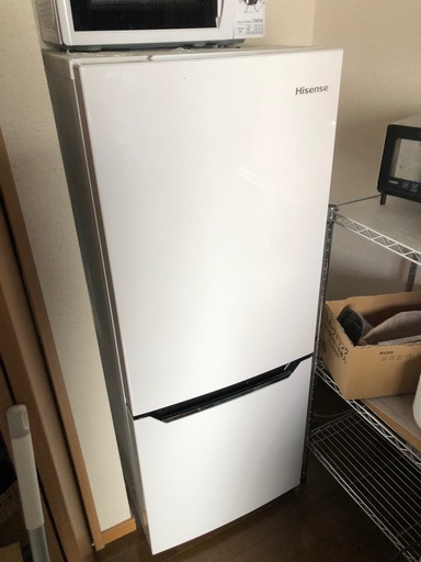 2ドア　冷凍冷蔵庫　150L  右開き