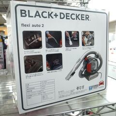 未使用品 PD1200AV ブラック＆デッカー BLACK&DECKER flexi auto 2 車用掃除機 クリーナー 12Vシガーソケット 【モノ市場半田店】の画像