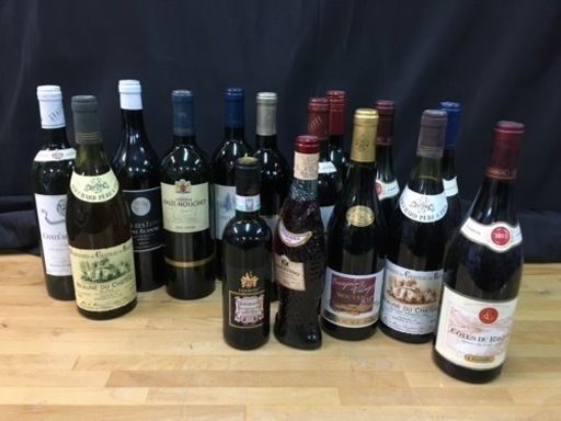 ワイン オンライン 15本 白ワイン4つ 赤ワイン11つ まとめ