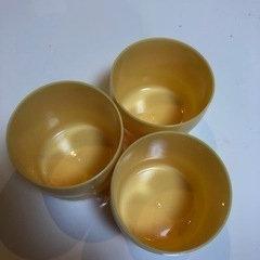 ★プラスチック★プリンカップ3個の画像
