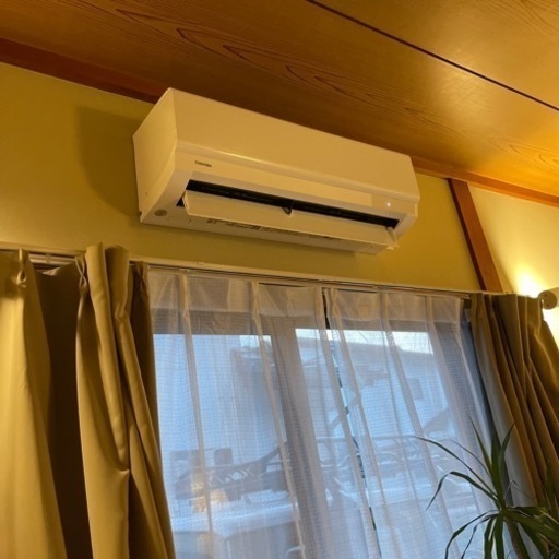 東芝エアコン　4ヶ月使用　6畳用　2台あり