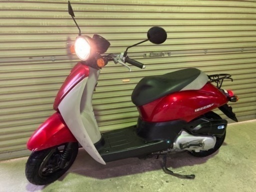 【売約済】ワンオーナー 美品 実働 BT新品 バリ溝 走行距離1万以下 ホンダ AF67 トゥデイ FI 4スト原付 インジェクションバイク スクーター レッド