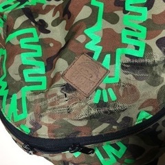少し朽ちたリュックです！の画像