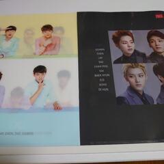 【3月末まで】【EXO】クリアファイル2枚組の画像