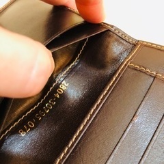 FENDIフェンディ本革(カーフ)折畳財布の画像