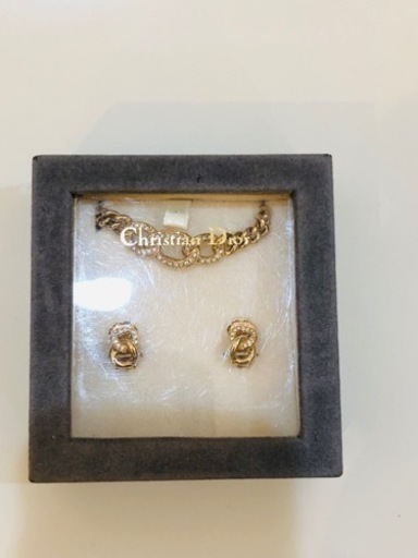 Christian Dior ネックレス&イヤリング　セット