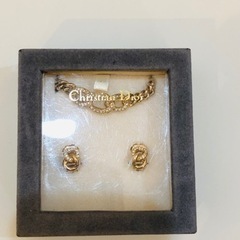 Christian Dior ネックレス&イヤリング　セットの画像