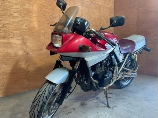 ☆お支払総額19.8万円☆ スズキ GSX250S KATANA  手直しベース GJ76A BEETチタンマフラー！ バックステップ！ 実走行2万キロ代！ 関東圏内即日配送可能です！