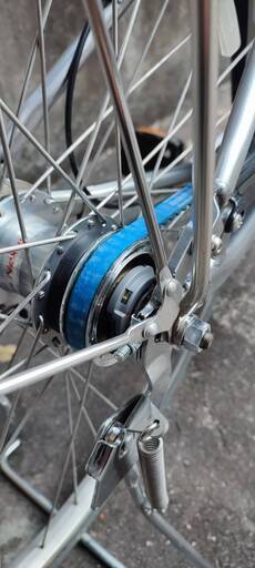 極良品！！ブリヂストン BRIDGESTONE AS7B49 3P96AB0 [電動アシスト自転車 アルベルト e S型 27型 14.3Ah相当 内装5段変速　定価153780