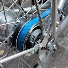 極良品！！ブリヂストン BRIDGESTONE AS7B49 3P96AB0 [電動アシスト自転車 アルベルト e S型 27型 14.3Ah相当 内装5段変速　定価153780の画像