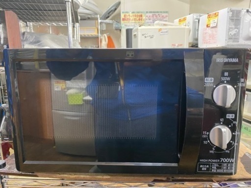 I391  【50Hz専用】アイリスオーヤマ電子レンジ　700W　2019年式