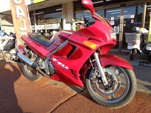 NO.4146　ＺＺＲ２５０　水冷４サイクル２気筒２５０ｃｃエンジン　ワインレッド　☆彡