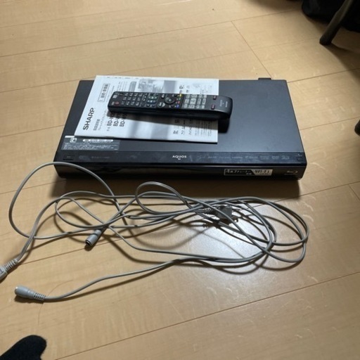 シャープ AQUOS ブルーレイレコーダー BD-W500