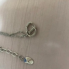 Dior ネックレス シルバー ブランドの画像