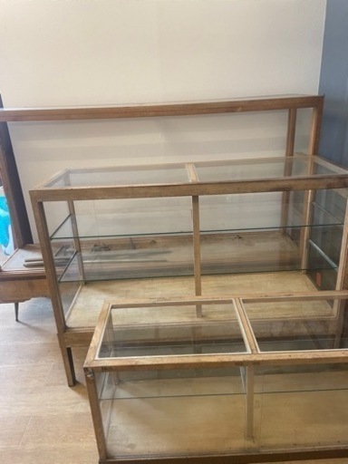 ショーケース レトロ アンティーク 古道具