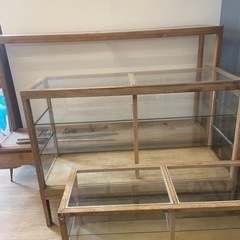 ショーケース レトロ アンティーク 古道具