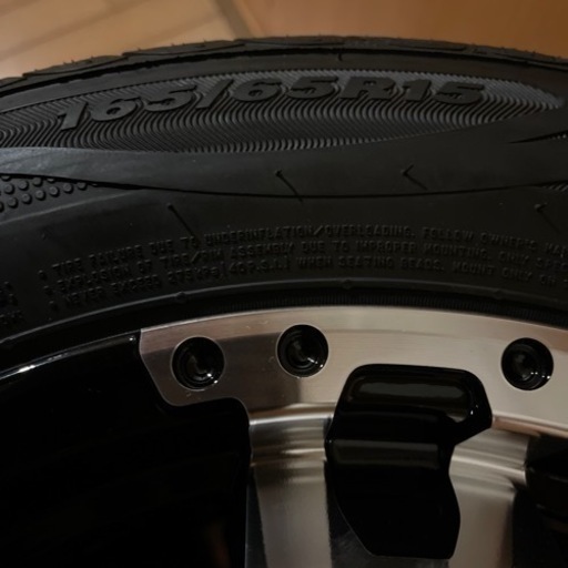 新品‼️サマータイヤ ホイル付き165/65R15