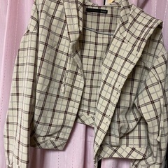 OLIVE des OLIVE 上着 チェック かわいい レディ...