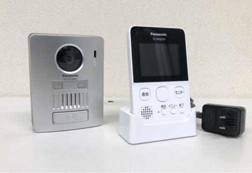 IK-150【動作品】Panasonic/パナソニック VL-SGD10L/ワイヤレステレビドアホン/親機(VL-MGD10)+子機(VL-VG560L)セット