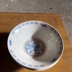 お話し中🏠ラーメン器です‼️3個セット100円です‼️
