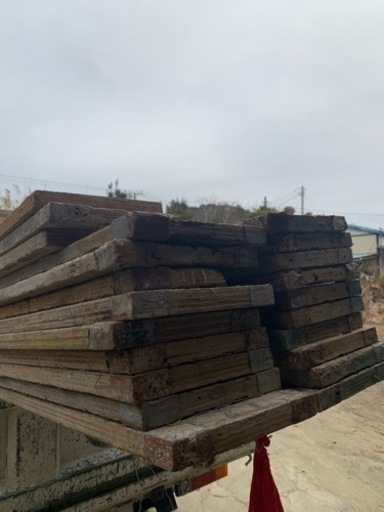 【格安】合板道板 建設資材としてさしあげます！