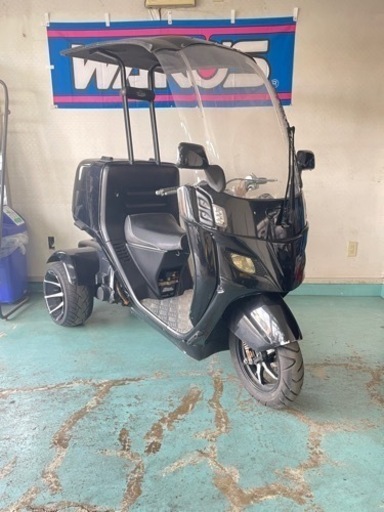 ジャイロキャノピー2スト　カスタム　フロントディスク　リア12インチ