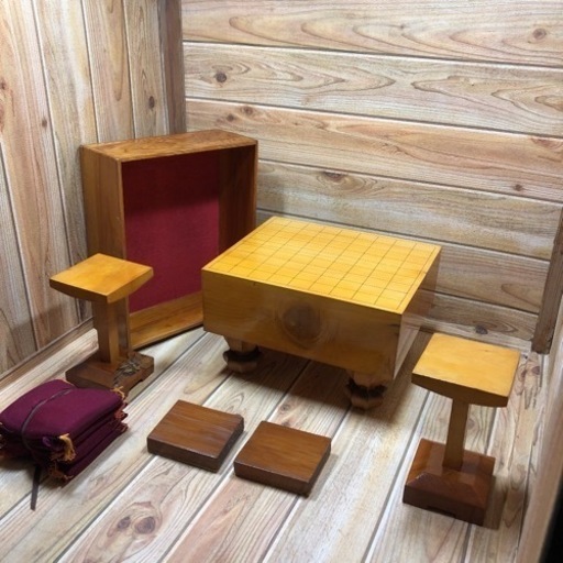 将棋盤 天然木 セット