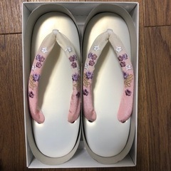 可愛い　草履　(浴衣も譲り)