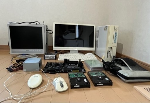 パソコン周辺整理につきPC一式売ります。