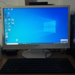 パソコン周辺整理につきPC一式売ります。の画像