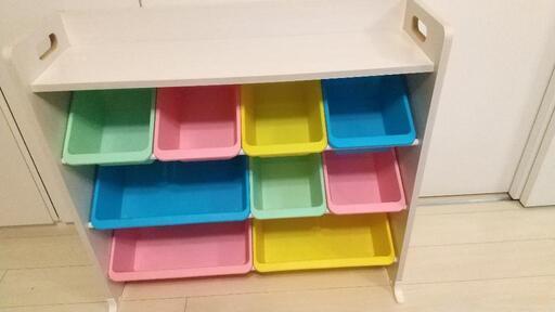 おもちゃ収納ラック