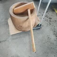 臼と杵の画像