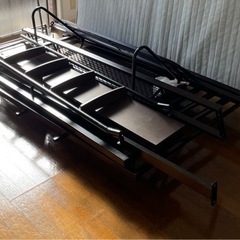 ニトリ　ロフトベッド　シェルフ付きの画像