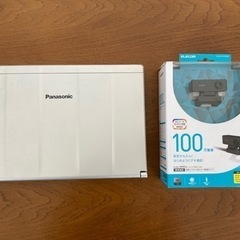 ☆最終値下げ☆Panasonicパソコン12インチ（中古）カメラ新品付き☆の画像