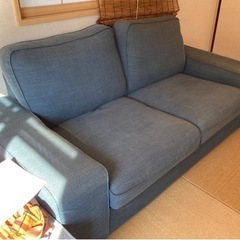 IKEA イケア　2人掛けソファ　生産終了品　代金直接受け渡し