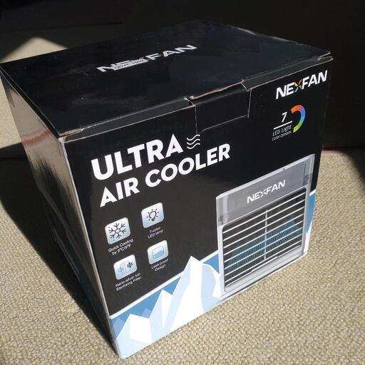 冷風機 LEDカラーライト UV殺菌機能付