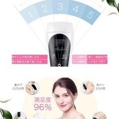 【新品】光美容レーザー脱毛器 美肌機能搭載 VIO対応 永久脱毛（4）の画像