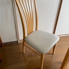 ダイニングチェア　2脚の画像