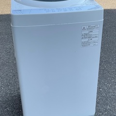 【RKGSE-670】特価！東芝/5kg/全自動洗濯機/AW-5G6/中古/2018年製/当社より近隣地域無料配達/即決あり