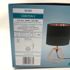 デスクライト　CARLTON2 電球付属しませんの画像