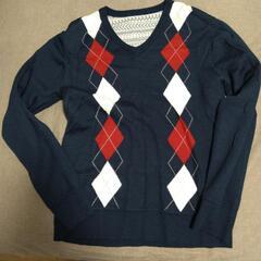セーター リバーシブルの画像